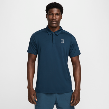 Поло тениска Nike NikeCourt Dri-FIT Advantage Tennis Polo Shirt Синьо | FZ6907-478, 0
