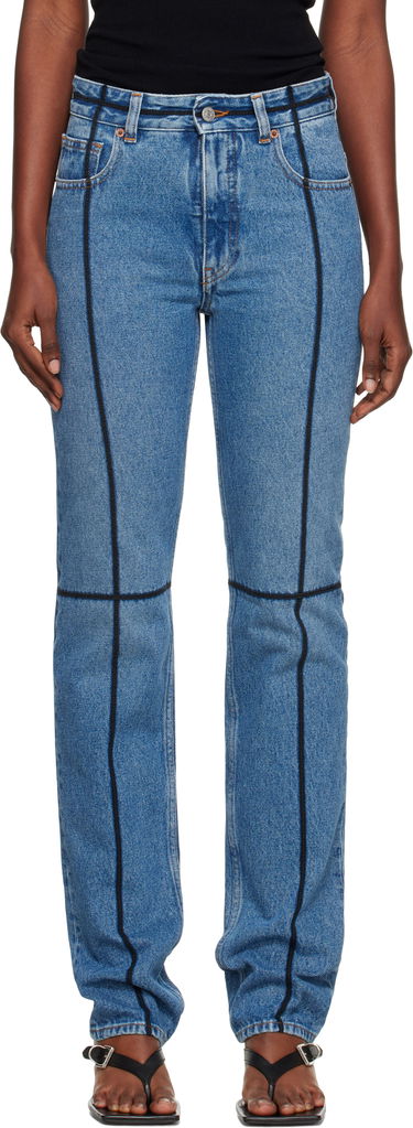 Дънки Maison Margiela MM6 Maison Margiela 5 Pockets Jeans Синьо | S52LA0261 M30018, 0