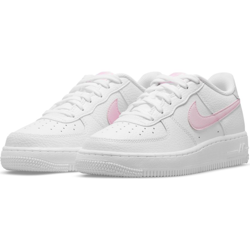 Кецове и обувки Nike Air Force 1 Low "Pink Foam" GS Бяло | CT3839-103, 1