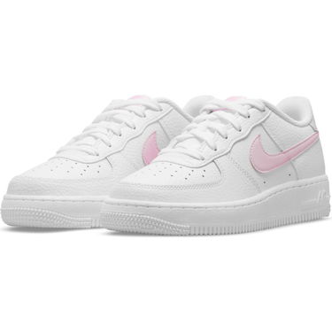 Кецове и обувки Nike Air Force 1 Low "Pink Foam" GS Бяло | CT3839-103, 1