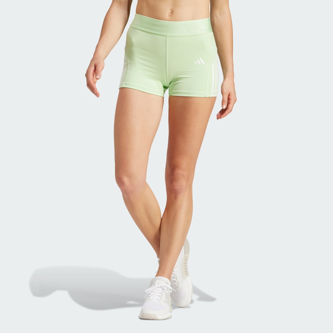 Къси панталони adidas Performance Hyperglam 3-Inch Training Shorts Зелено | IS4062, 0