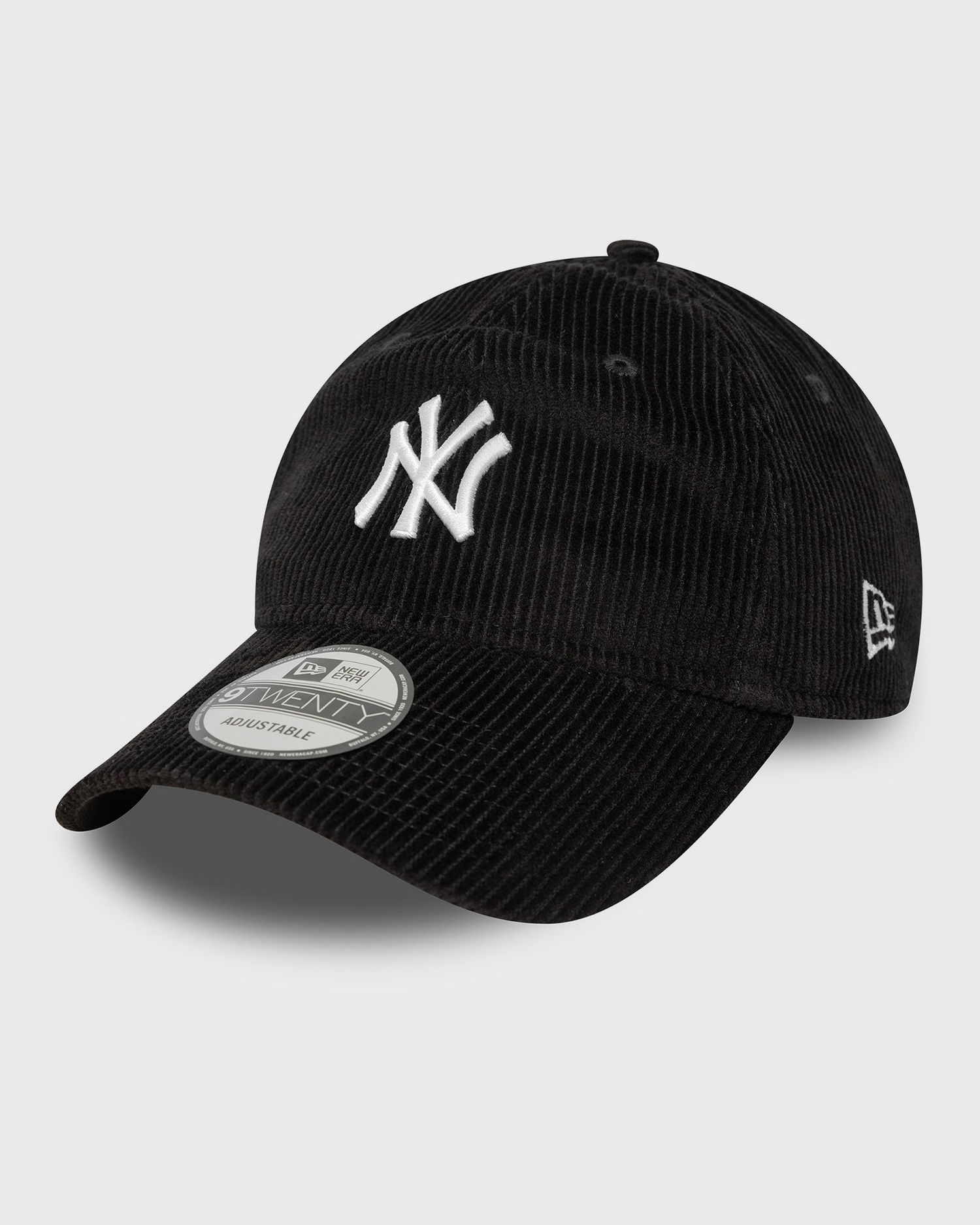 Шапка с козирка New Era Corduroy Adjustable Cap New York Yankees Черно | 60691243, 1