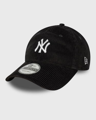 Шапка с козирка New Era Corduroy Adjustable Cap New York Yankees Черно | 60691243, 1