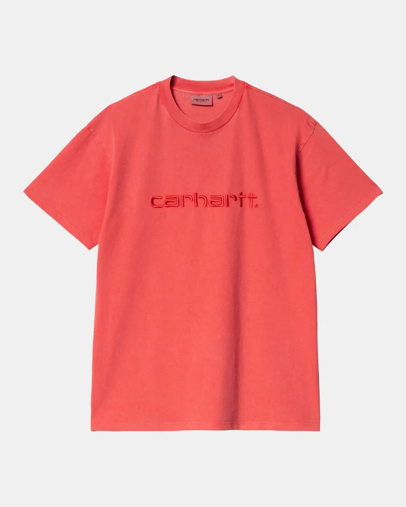 Тениска Carhartt WIP S/S Duster T-Shirt Samba Червено | I030110_1ZG_GD