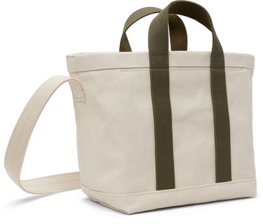 Голяма пазарска чанта Comme des Garçons Comme des Garçons Shirt Canvas Tote Bag with Shoulder Strap Бежово | FO-K202-051, 2