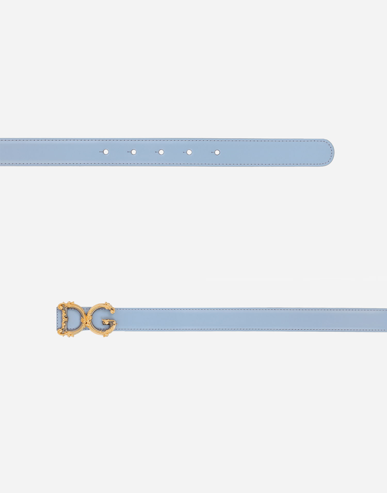Колани Dolce & Gabbana Dolce & Gabbana DG Girls Leather Belt Синьо | BE1348AZ83180789, 1