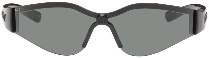 Слънчеви очила Gucci Gucci Black Mask Sunglasses Зелено | GG1651S-001, 0