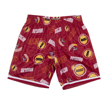 Къси панталони Mitchell & Ness Houston Rockets Swingman Short Червено | SHORBW19082-HROPTRD, 1