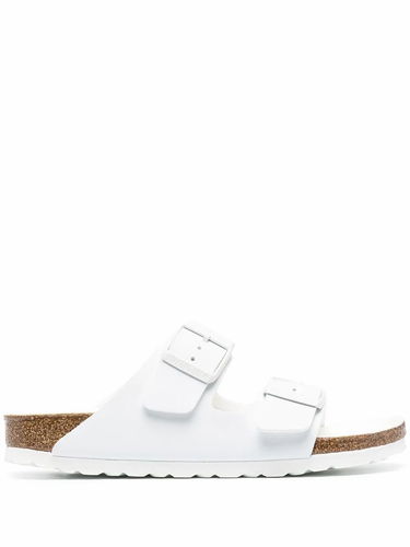 Кецове и обувки Birkenstock Leather Sandals Бяло | 1019046WHITE, 0