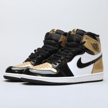 Кецове и обувки Jordan Air Jordan 1 Retro High OG NRG "Gold Toe" Металик | 861428-007, 1