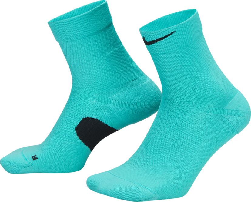 Чорапи Nike Fast Midweight Running Socks Тюркоазено | hv6935-300