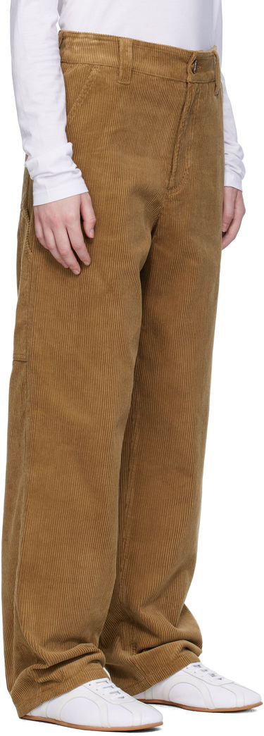 Панталони A.P.C. A.P.C. Fergus Corduroy Pants Тъмно синьо | COHBB-M08500, 4