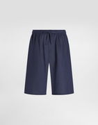 Dolce & Gabbana Linen Shorts with Drawstring