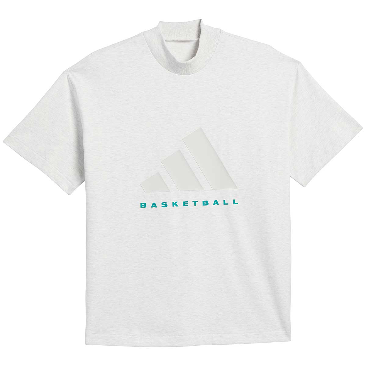Тениска adidas Originals adidas BASKETBALL T-SHIRT, Grau Бяло | IW5645, 0