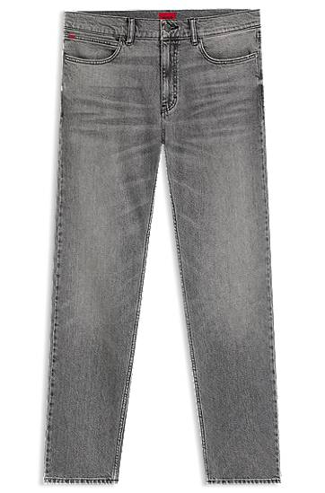 Дънки BOSS Slim-Fit Comfort-Stretch Jeans Сиво | 50542701