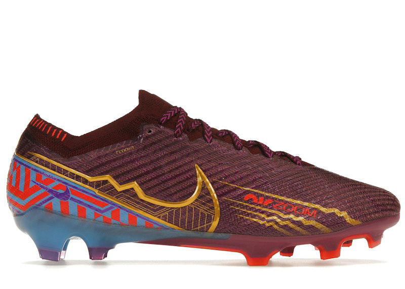 Кецове и обувки Nike Zoom Mercurial Vapor 15 Elite KM FG Mbappe Бургунди | DR9996-694, 0