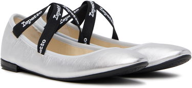 Pокля Repetto Repetto Joana Mary Jane Ballerina Flats Металик | V184VEMD, 3