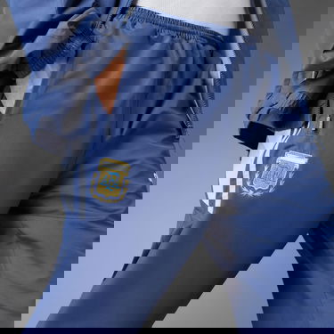Панталони и дънки adidas Performance Argentina 1994 Woven Тъмно синьо | IX1882, 3