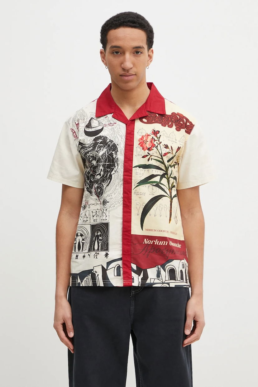 Риза Puma PALAIS ARTISAN Relaxed Fit Short Sleeve Print Shirt Многоцветен | 629392
