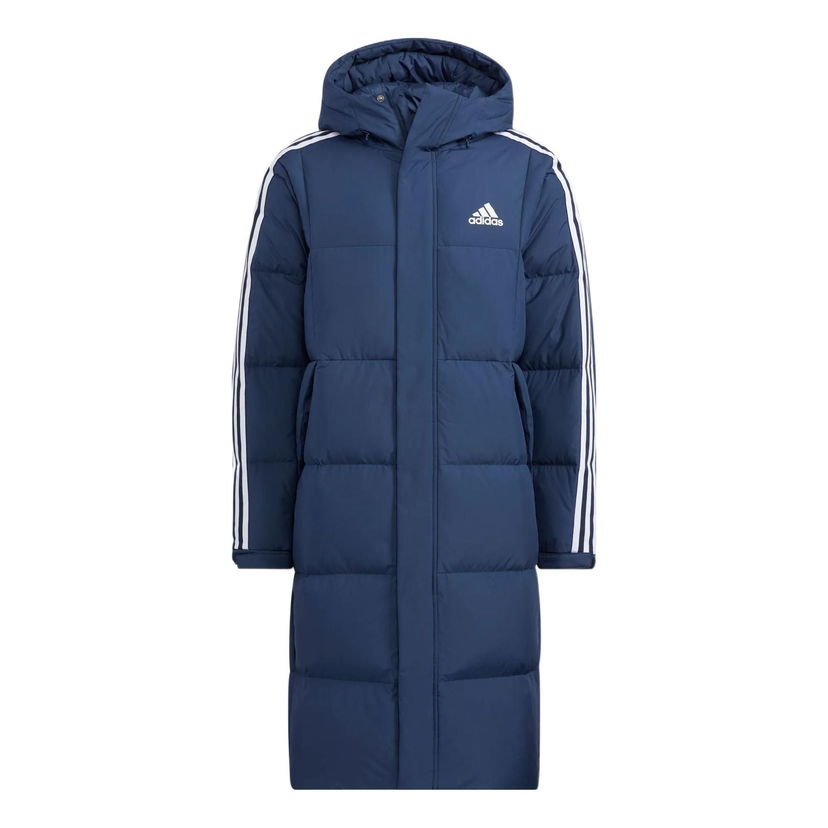 Парка adidas Originals Long Padded Parka Тъмно синьо | HN2101