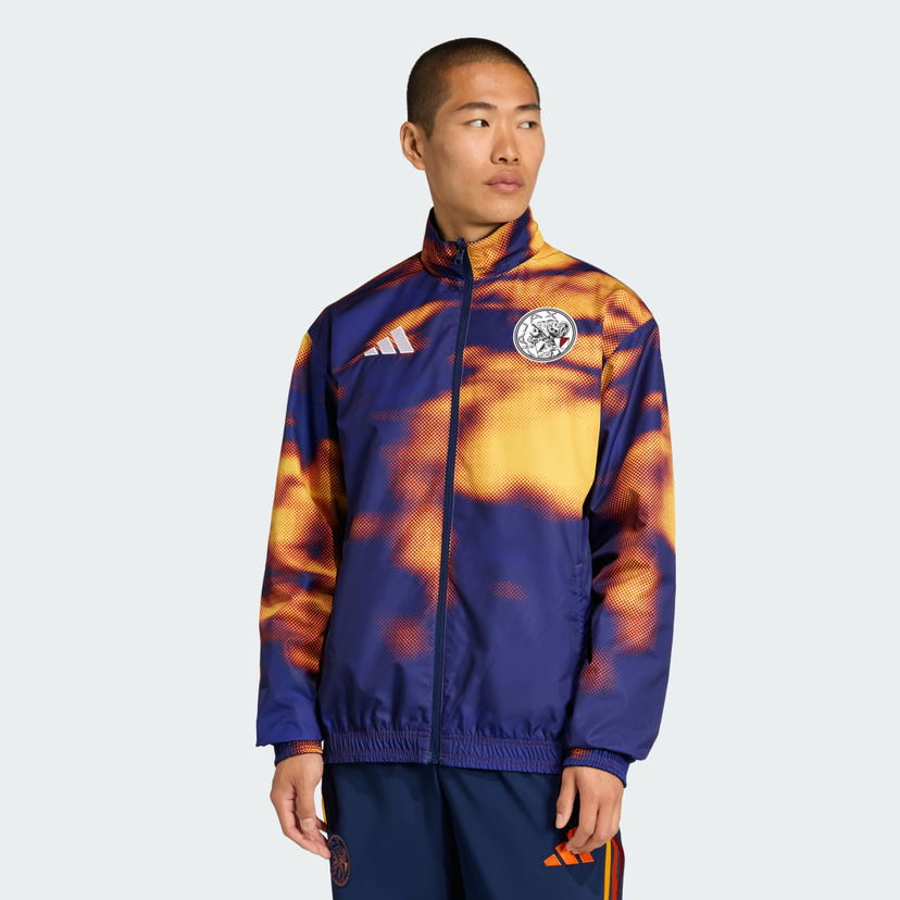 Ветровка adidas Performance Ajax Amsterdam x ID&T Graphic Track Top Многоцветен | JZ1585