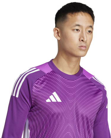 Суитчър adidas Originals T25 Goalkeeper Jersey Long Sleeve Лилаво | jp4370, 1