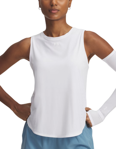 Потник Under Armour Under Armour UA Launch Elite Tank Top Бяло | 1389563-101, 0