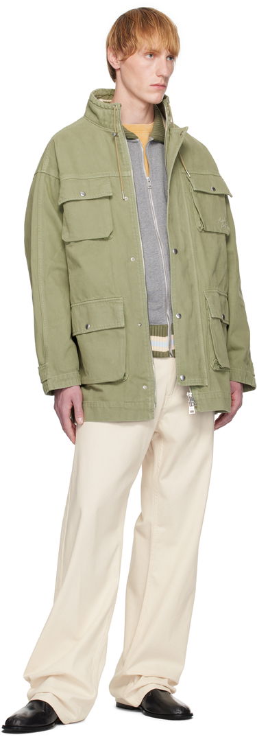 Парка MAISON KITSUNÉ Maison Kitsuné Cotton Denim Parka Зелено | OM02206WD4012, 3