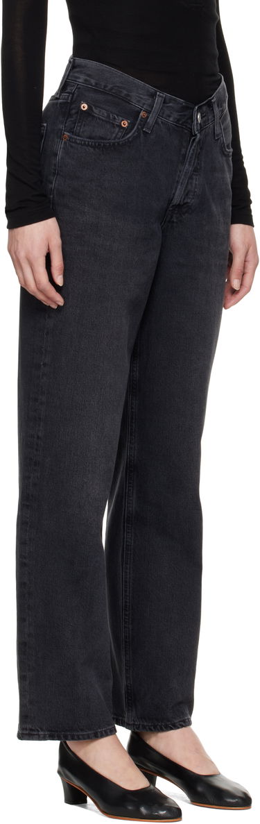 Дънки AGOLDE AGOLDE V-Waist Baggy Jeans Черно | A208-1157, 1