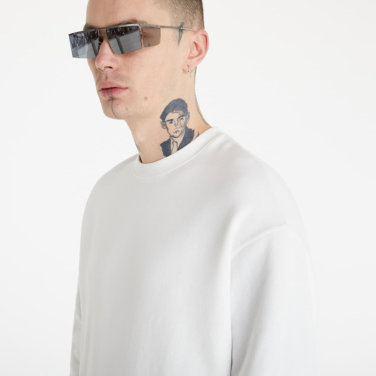 Суитчър Y-3 Ch1 Logo Crew Sweatshirt Бяло | HG8798, 1