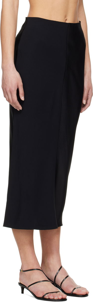 Пола AMI AMI Paris Straight Midi Skirt Зелено | FSK266.AC0014, 4