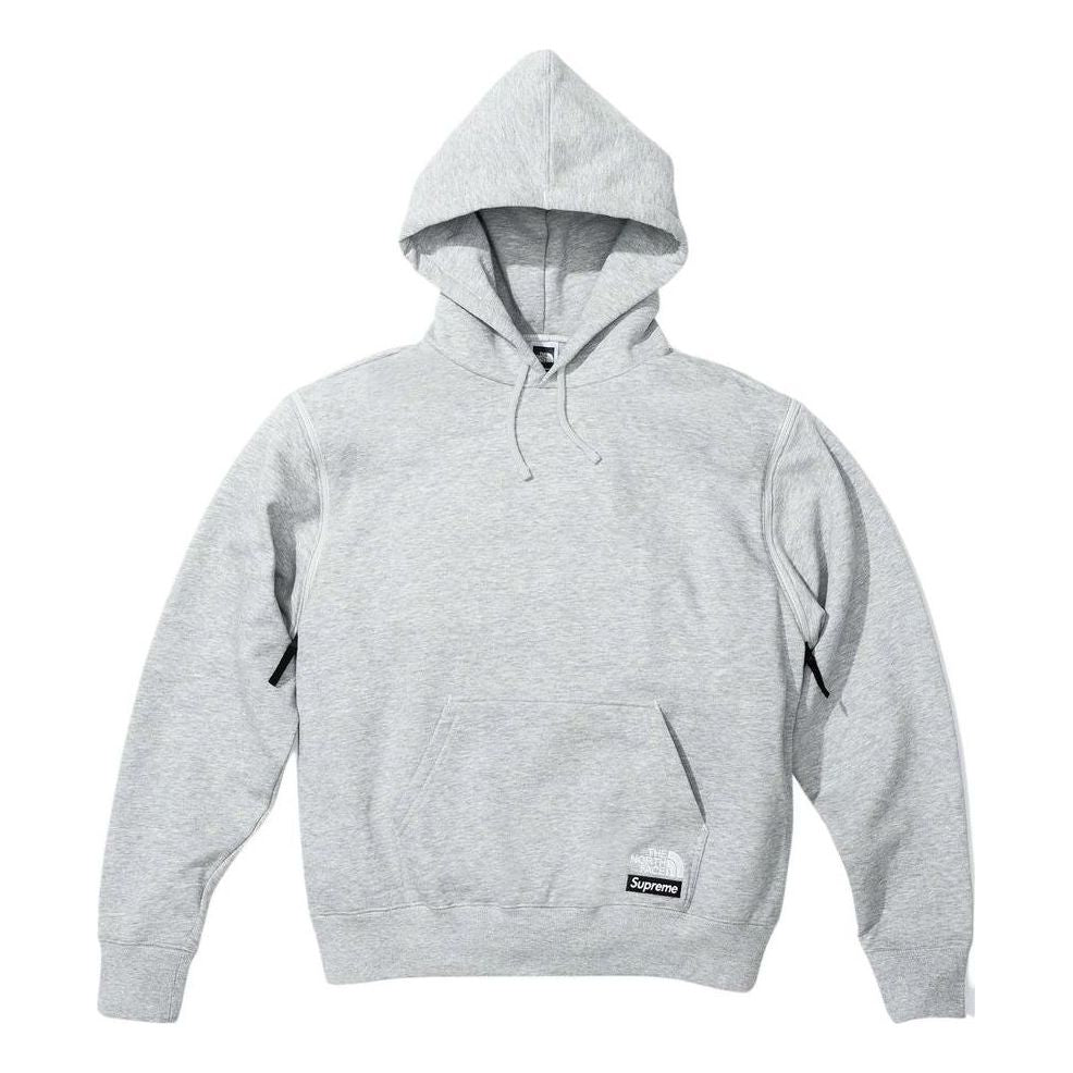 Суитчър Supreme Convertible Hooded Sweatshirt by Supreme x The North Face Сиво | SUP-SS23-075, 0