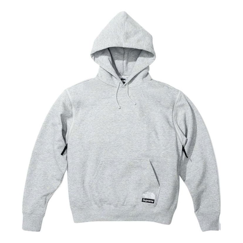 Суитчър Supreme Convertible Hooded Sweatshirt by Supreme x The North Face Сиво | SUP-SS23-075