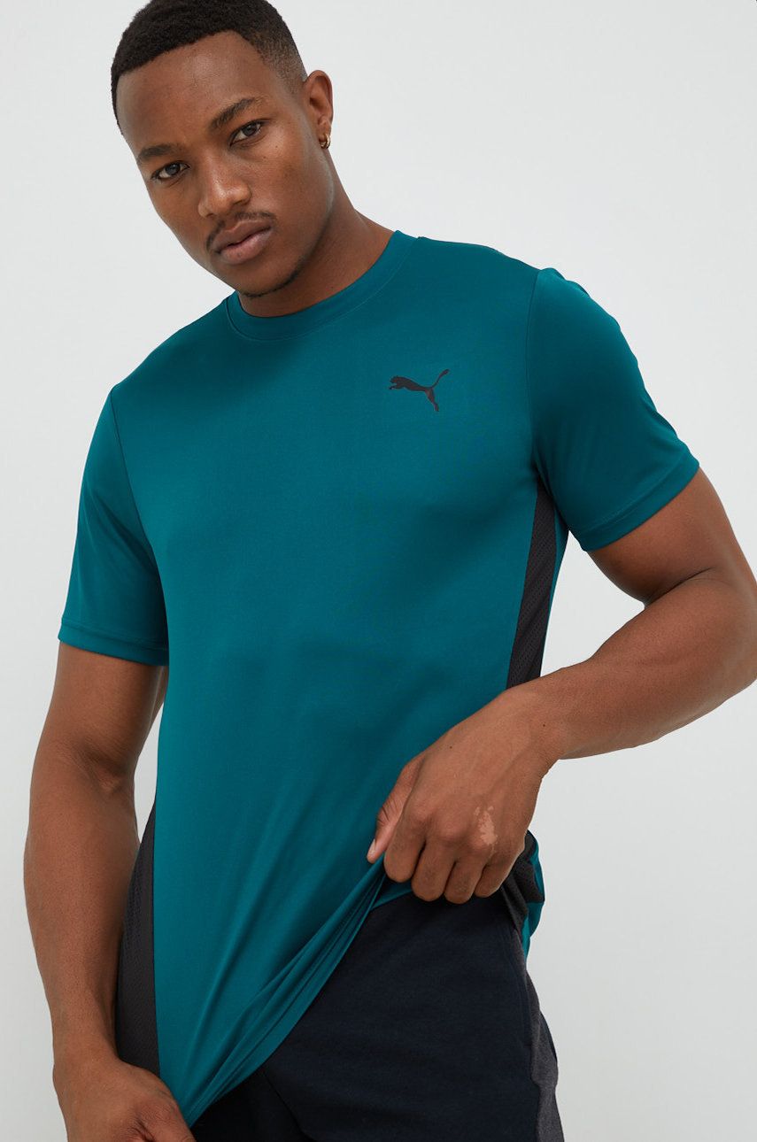 Тениска Puma Trail All Day Performance T-Shirt Зелено | 522337, 0