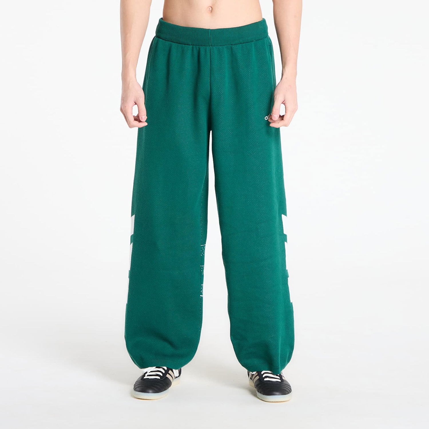 Спортни панталони adidas Originals Santiago Wide Leg Track Pants Зелено | KE4609, 0