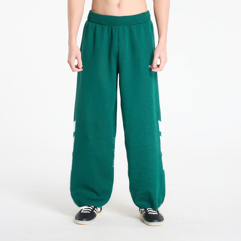 Спортни панталони adidas Originals Santiago Wide Leg Track Pants Зелено | KE4609