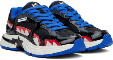 Кецове и обувки BAPE A Bathing Ape Shark STA #3 Черно | 001FWL301321M, 3