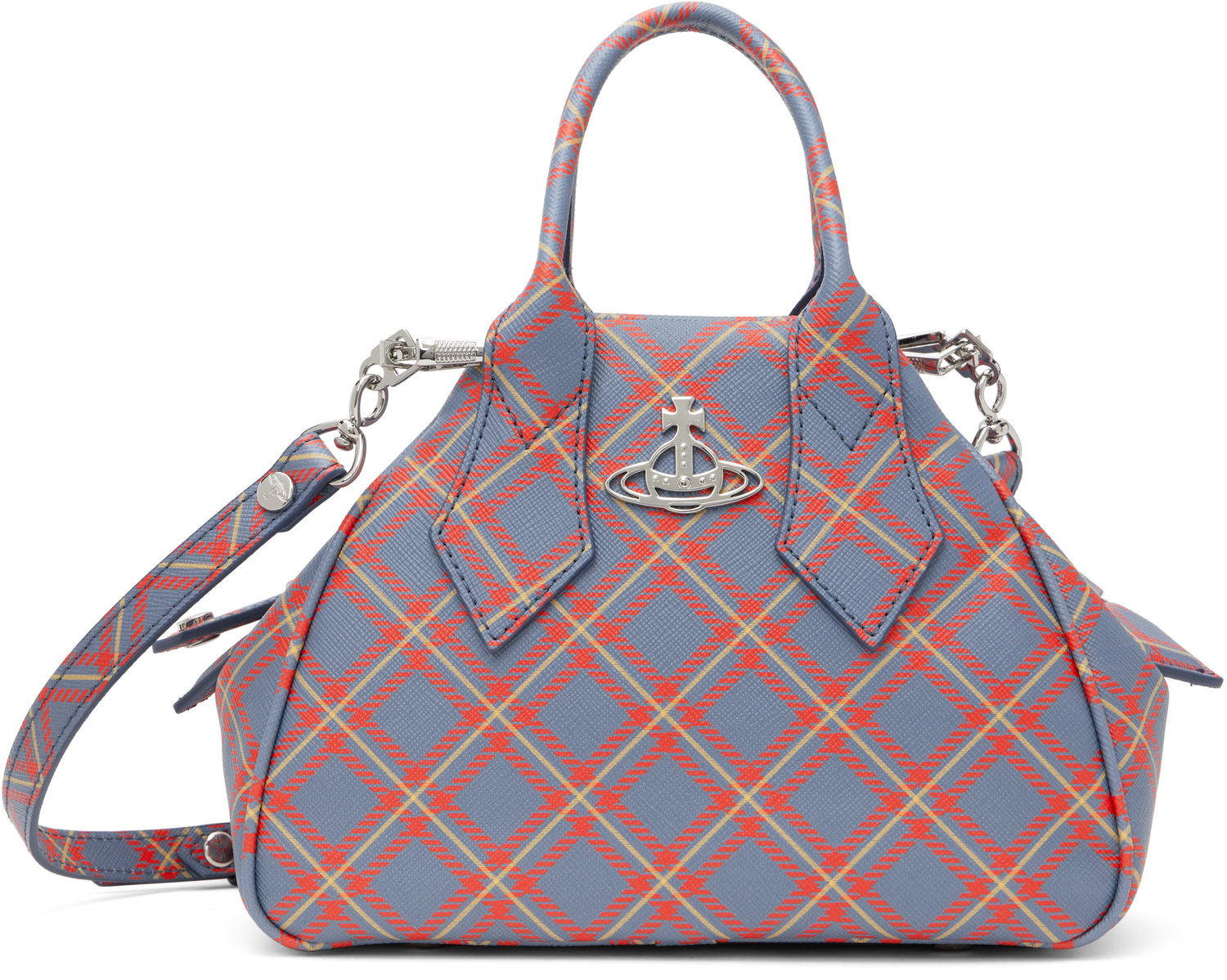 Дамска чанта Vivienne Westwood Vivienne Westwood Small Yasmine Bag Синьо | 47030006W-S0022-, 0