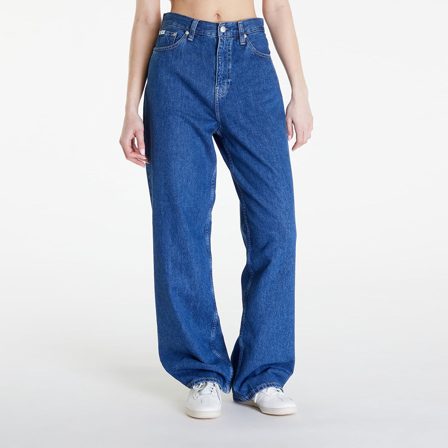 Дънки CALVIN KLEIN High Rise Relaxed Jeans Denim Синьо | J20J223428 1A4, 0