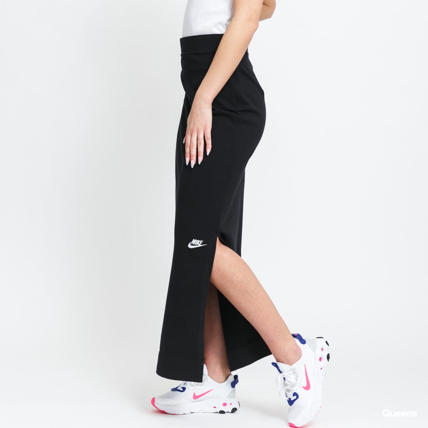 Пола Nike Skirt Maxi Jersey Черно | CZ9730-010, 0
