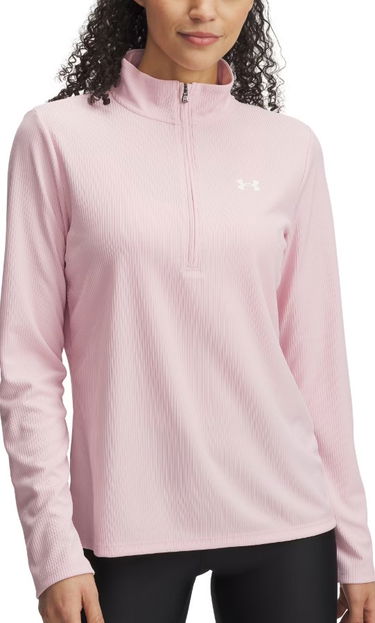 Пуловер Under Armour Under Armour Tech Rib 1/2 Zip Pullover Розово | 1389857-647, 0