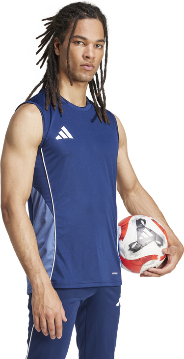 Потник adidas Originals Adidas Tiro 25 Sleeveless Jersey Синьо | ji6553, 3