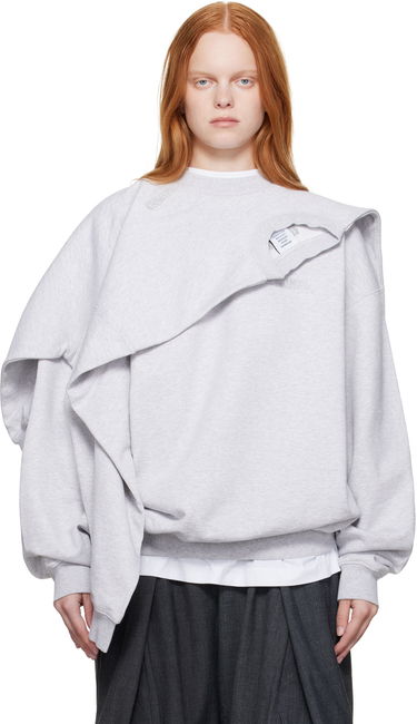 Суитчър VETEMENTS VETEMENTS Double Layered Sweatshirt Сиво | UH76CW400G, 0