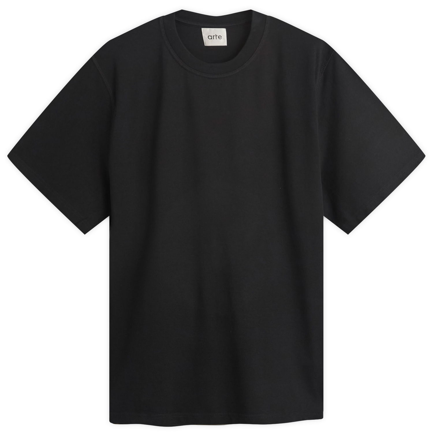 Тениска Arte Antwerp Diels Stitch T-Shirt, Size Large Черно | AW25-094T-BLK, 1