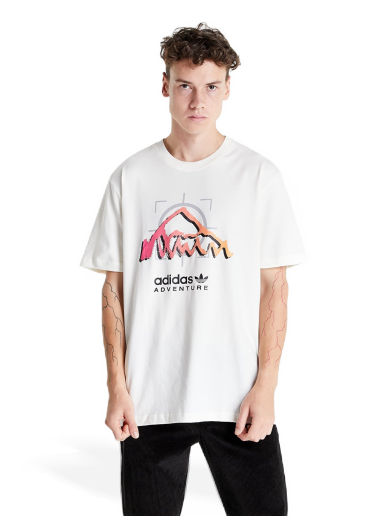 Тениска adidas Originals Adventure Ride Tee Бяло | HK4983