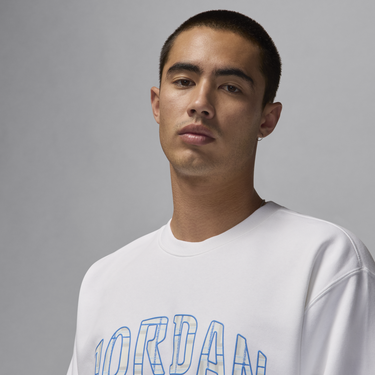 Суитчър Jordan Essentials Fleece Crewneck Sweatshirt Бяло | FV7460-100, 3