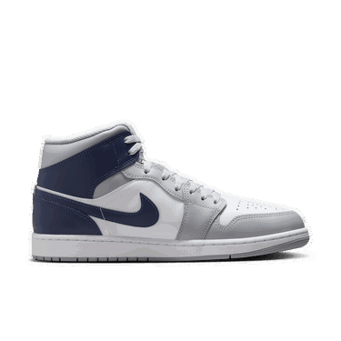 Кецове и обувки Jordan Air Jordan 1 Mid "Wolf Grey & Midnight Navy" Сиво | DQ8426-104, 3