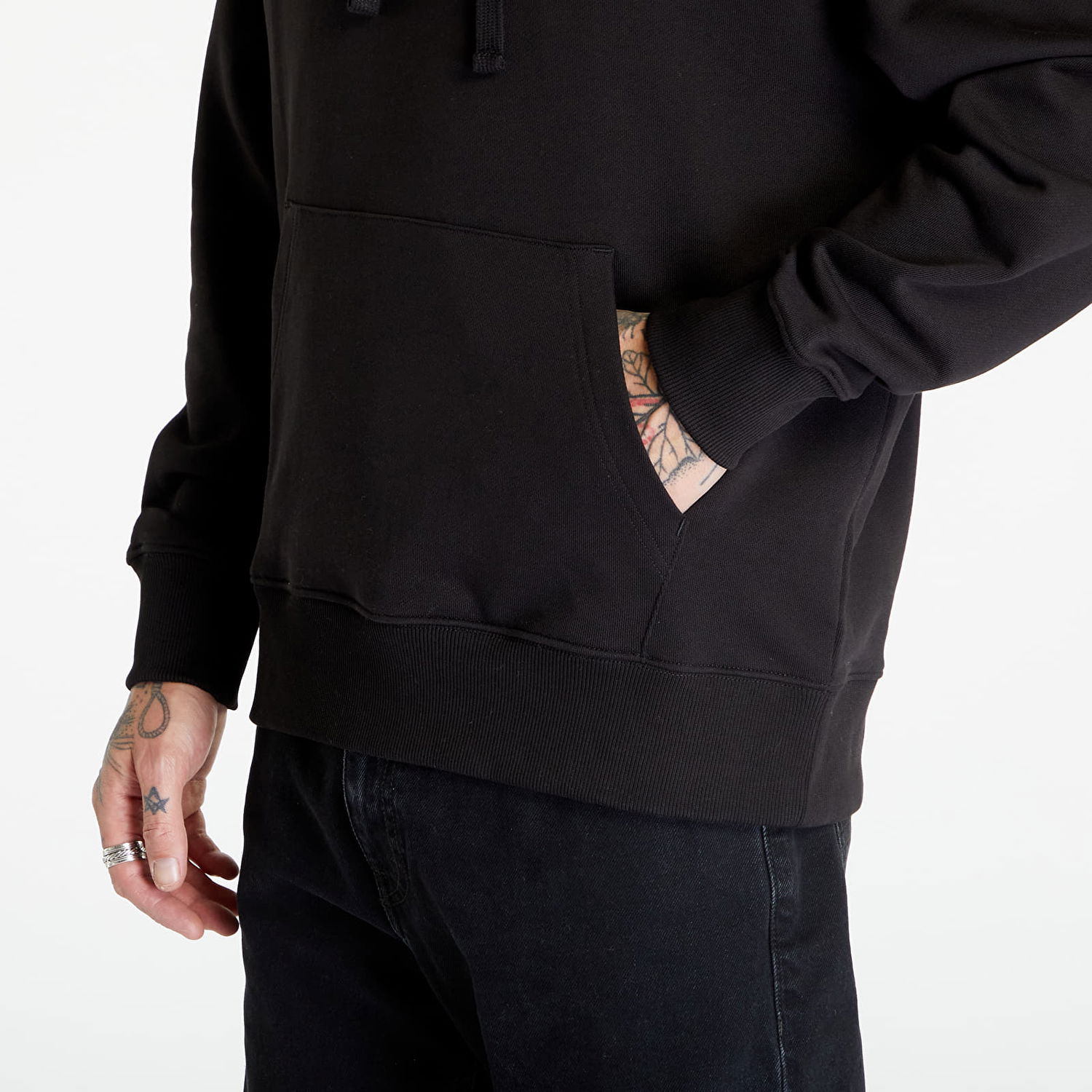 Суитчър Tommy Hilfiger Tommy Jeans Relaxed Badge Hoodie Black Черно | DM0DM16369 BDS, 1