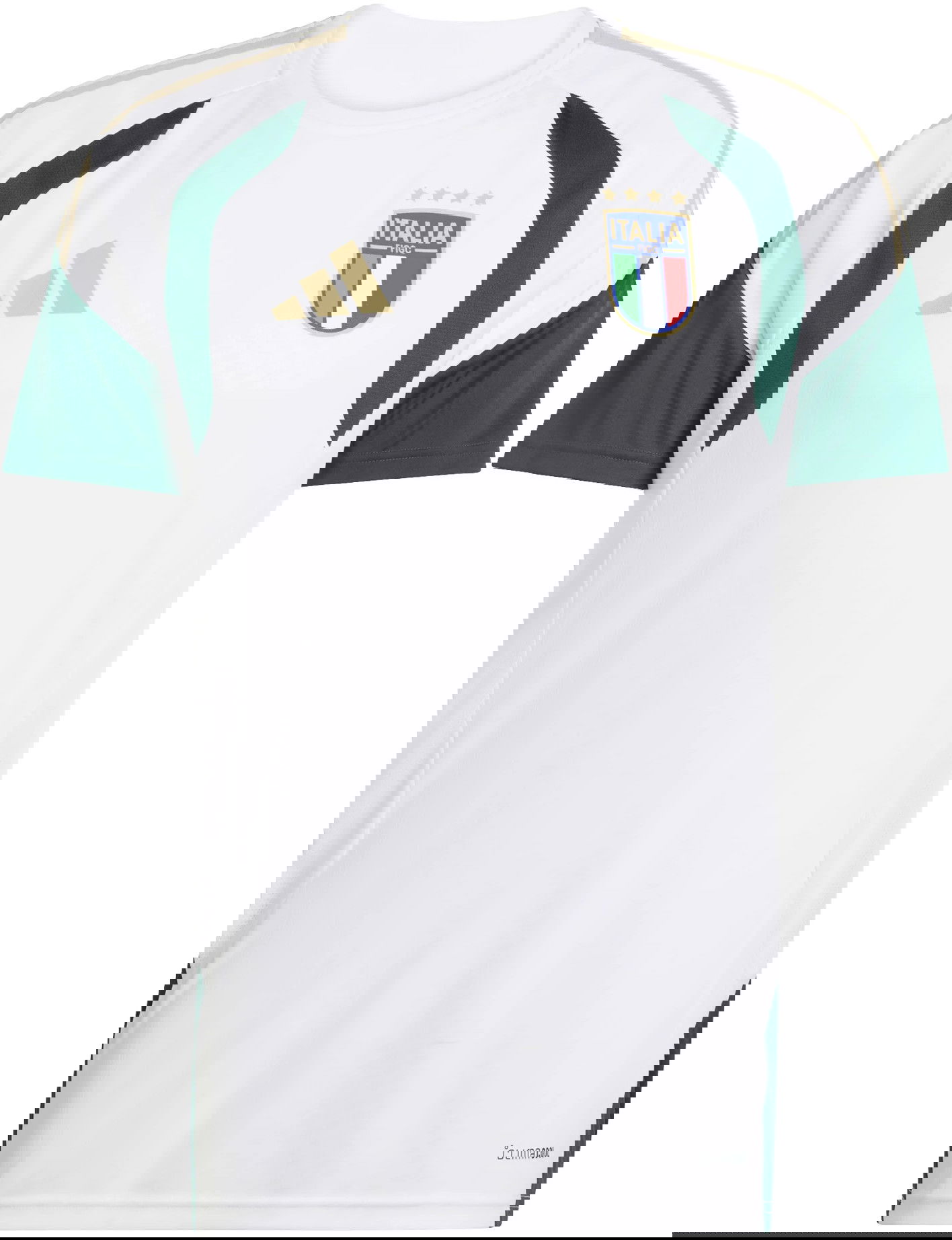 Фланелка adidas Originals Italy Tiro 26 Training T-Shirt Бяло | jz9375, 0