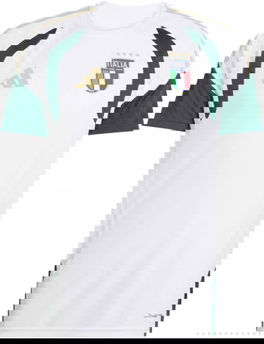 Фланелка adidas Originals Italy Tiro 26 Training T-Shirt Бяло | jz9375, 0